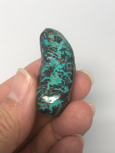 Chrysocolla with Heterogenite Tumbled Stones 26g