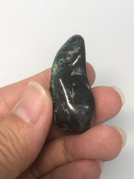Chrysocolla with Heterogenite Tumbled Stones 26g