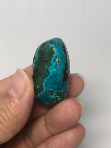 Chrysocolla with Heterogenite Tumbled Stones 27g