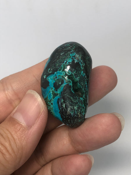 Chrysocolla with Heterogenite Tumbled Stones 27g