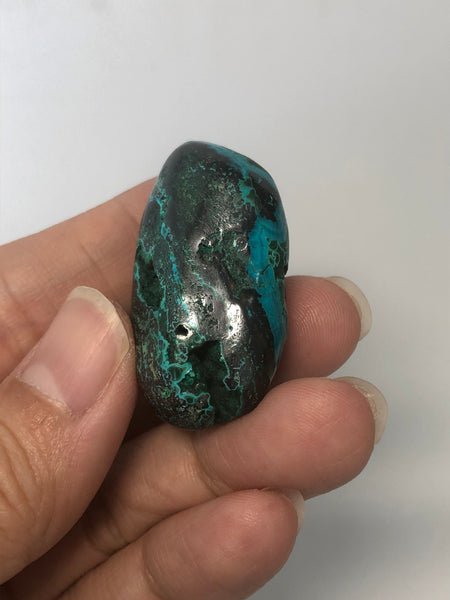 Chrysocolla with Heterogenite Tumbled Stones 27g
