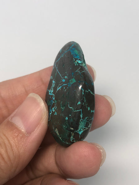 Chrysocolla with Heterogenite Tumbled Stones 27g