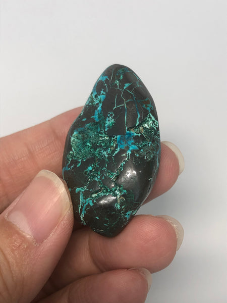 Chrysocolla with Heterogenite Tumbled Stones 27g