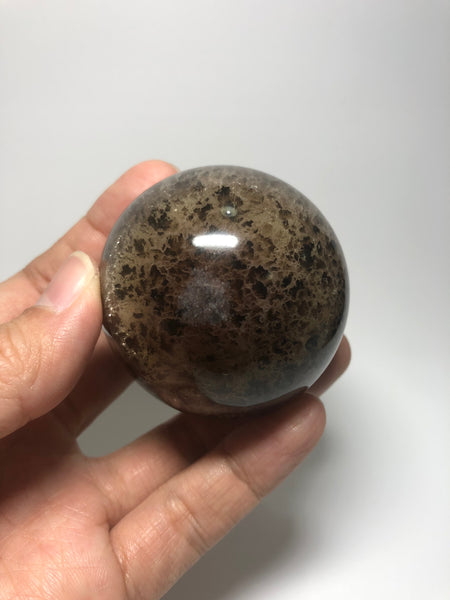 Deep Purple Fluorite Sphere (Honeycomb Fluorite) Raw Crystals 281g