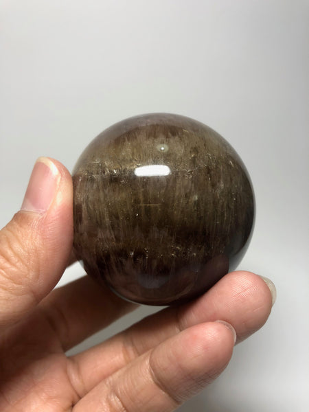 Deep Purple Fluorite Sphere (Honeycomb Fluorite) Raw Crystals 281g