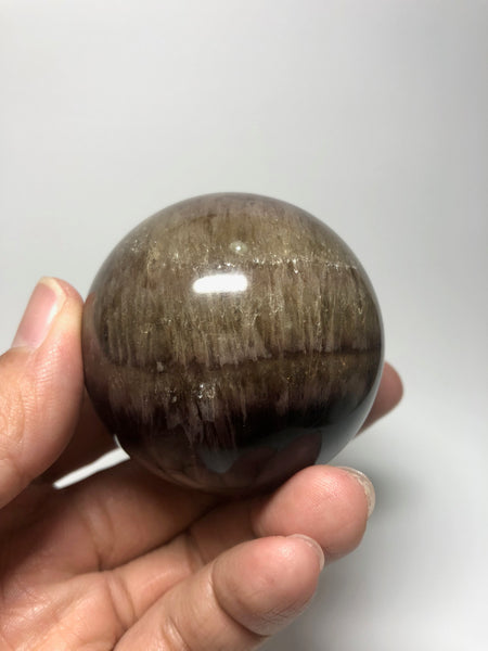 Deep Purple Fluorite Sphere (Honeycomb Fluorite) Raw Crystals 281g