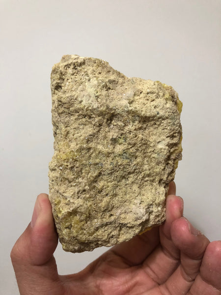 Sulfur Crystal Mineral Specimen From Bolivia 285g