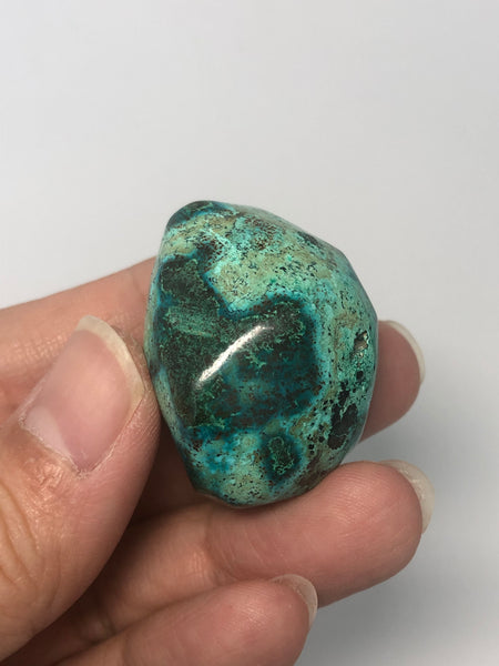 Chrysocolla with Heterogenite Tumbled Stones 28g