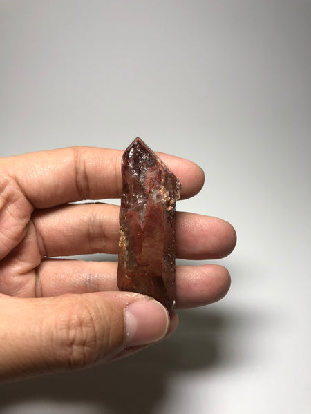 Red Quartz Raw Crystals (Hematoid Quartz) 28g