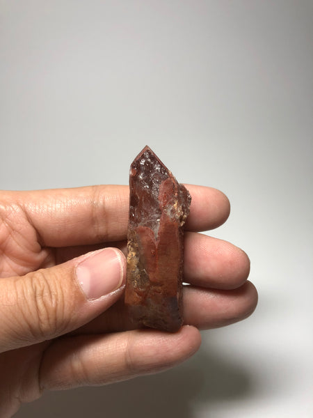 Red Quartz Raw Crystals (Hematoid Quartz) 28g