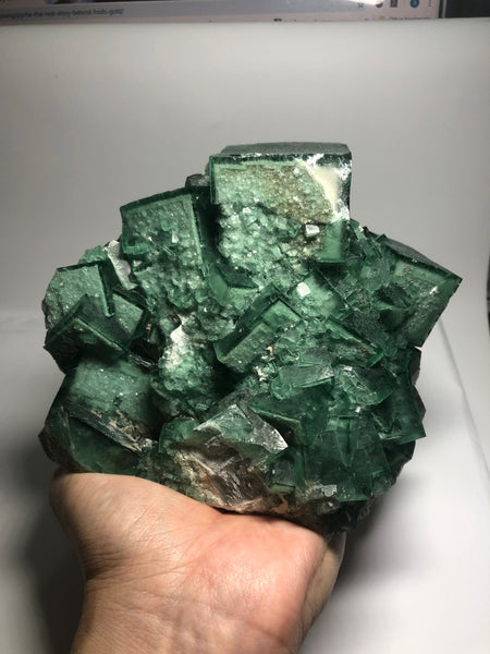 Green Fluorite Raw Specimen From Madagascar 2900g