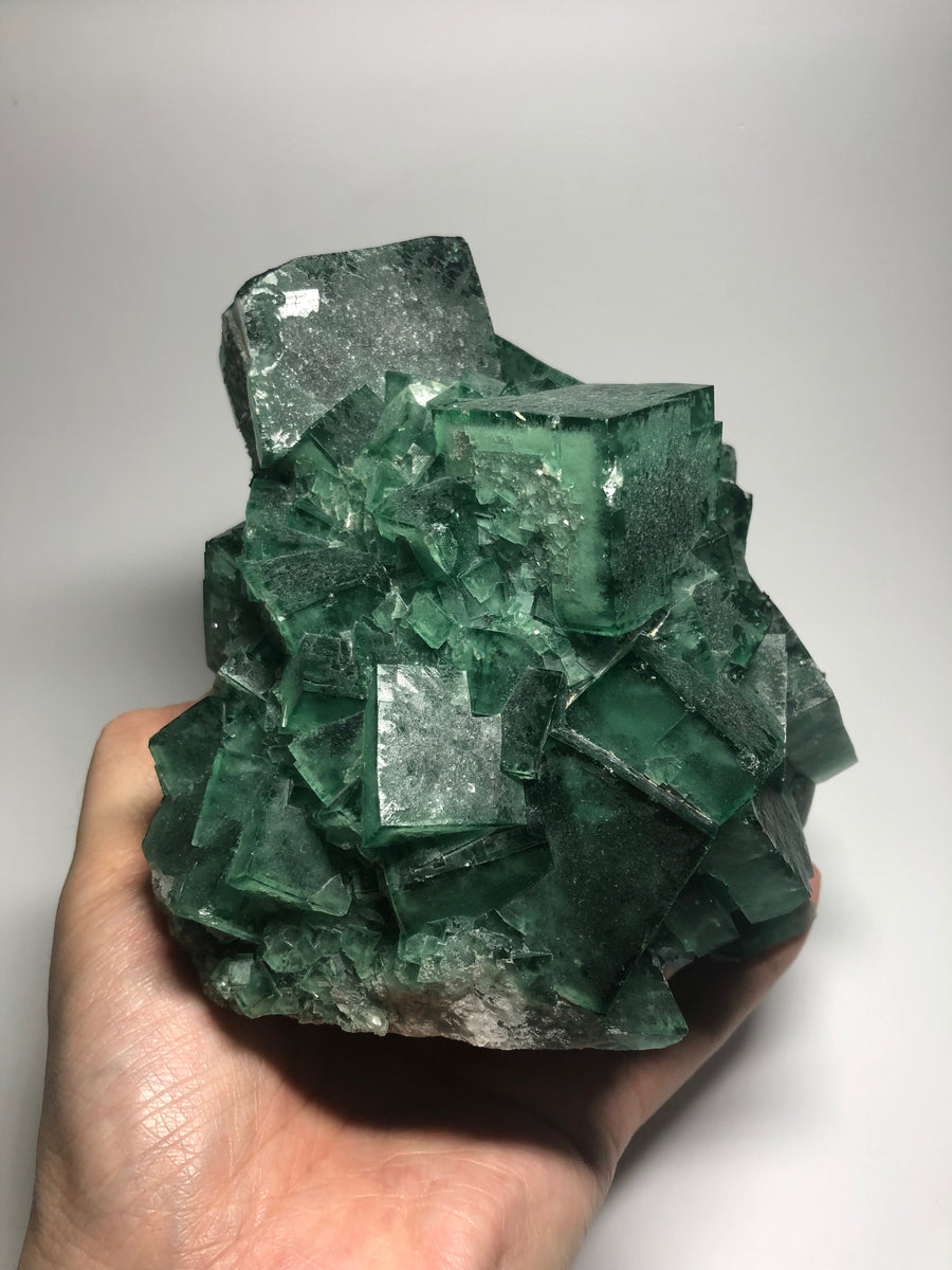 Green Fluorite Raw Specimen From Madagascar 2900g