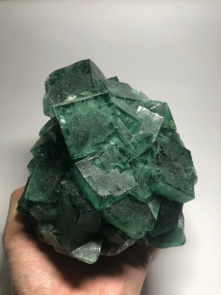 Green Fluorite Raw Specimen From Madagascar 2900g