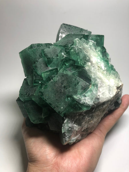 Green Fluorite Raw Specimen From Madagascar 2900g