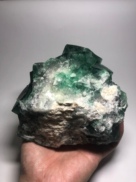 Green Fluorite Raw Specimen From Madagascar 2900g
