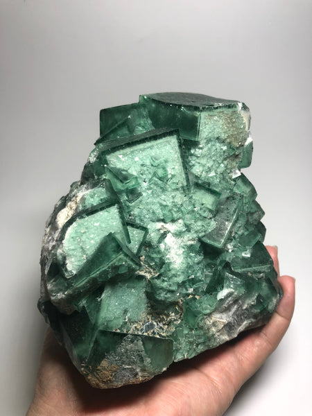 Green Fluorite Raw Specimen From Madagascar 2900g