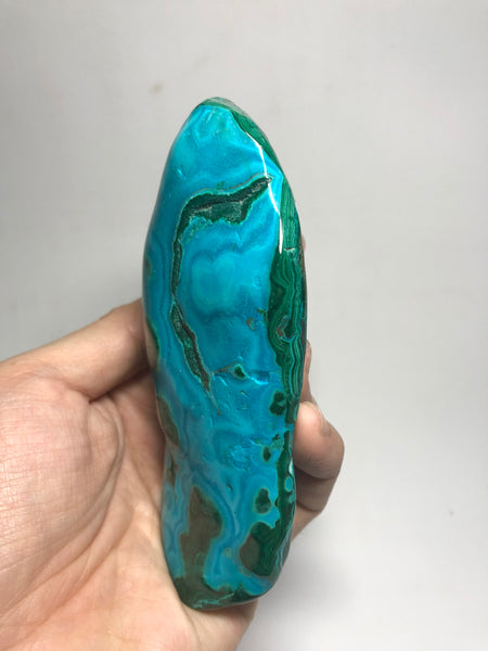 Chrysocolla Malachite Raw Crystals 295g