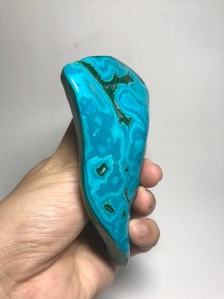 Chrysocolla Malachite Raw Crystals 295g