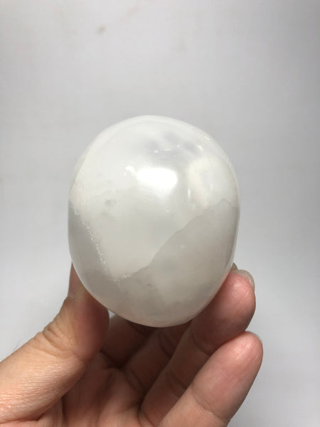 Selenite Crystal Skull 304g