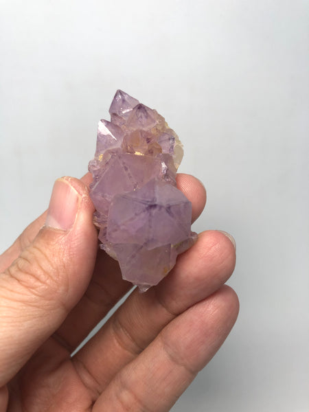 Amethyst Spirit Cactus Quartz Raw Crystals 30g