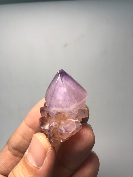 Amethyst Spirit Cactus Quartz Raw Crystals 30g