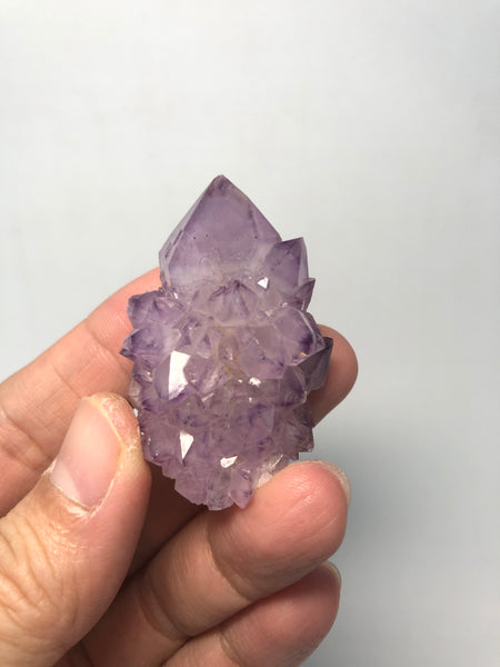 Amethyst Spirit Cactus Quartz Raw Crystals 30g