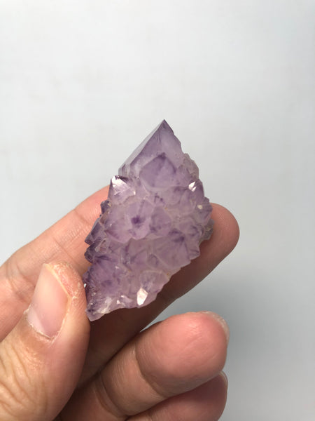 Amethyst Spirit Cactus Quartz Raw Crystals 30g