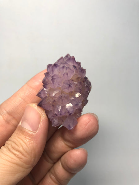 Amethyst Spirit Cactus Quartz Raw Crystals 33g