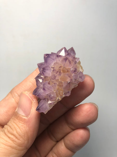 Amethyst Spirit Cactus Quartz Raw Crystals 33g