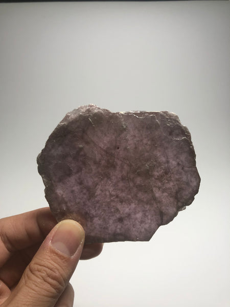 Lepidolite Disc Raw Crystals 33g