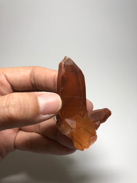Red Quartz Raw Crystals (Hematoid Quartz) 33g