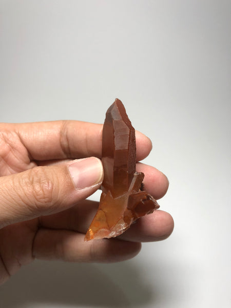 Red Quartz Raw Crystals (Hematoid Quartz) 33g
