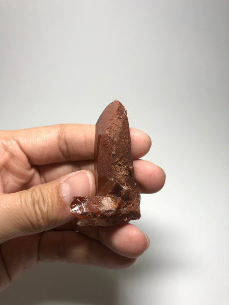 Red Quartz Raw Crystals (Hematoid Quartz) 33g