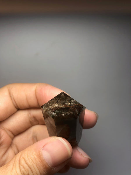 Lodolite Crystal Point (Garden Quartz) 33g