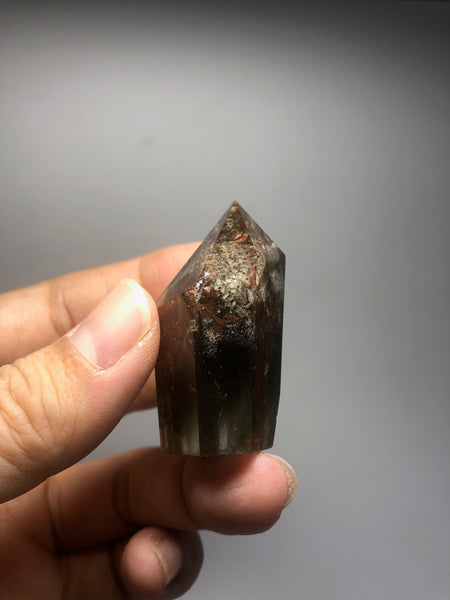Lodolite Crystal Point (Garden Quartz) 33g