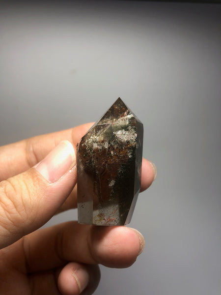 Lodolite Crystal Point (Garden Quartz) 33g
