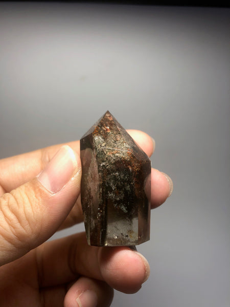 Lodolite Crystal Point (Garden Quartz) 33g