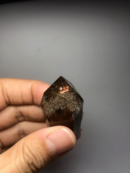 Lodolite Crystal Point (Garden Quartz) 33g