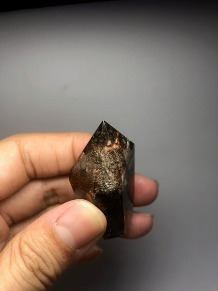 Lodolite Crystal Point (Garden Quartz) 33g