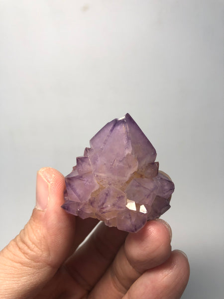Amethyst Spirit Cactus Quartz Raw Crystals 33g