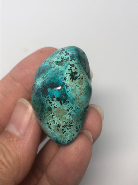 Chrysocolla with Heterogenite Tumbled Stones 34g