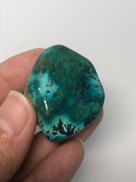 Chrysocolla with Heterogenite Tumbled Stones 34g