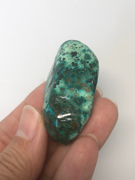 Chrysocolla with Heterogenite Tumbled Stones 34g