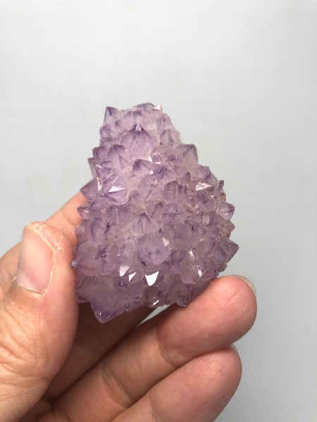 Amethyst Spirit Cactus Quartz Raw Crystals 35g