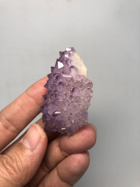 Amethyst Spirit Cactus Quartz Raw Crystals 35g