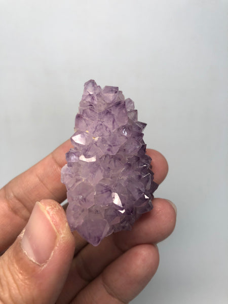 Amethyst Spirit Cactus Quartz Raw Crystals 35g