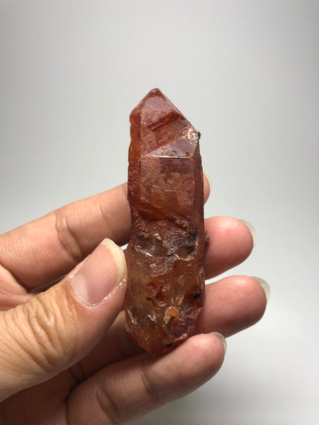 Red Quartz Raw Crystals (Hematoid Quartz) 35g