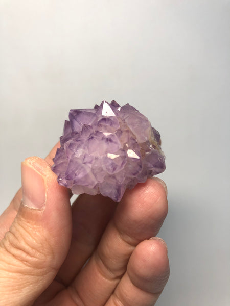 Amethyst Spirit Cactus Quartz Raw Crystals 36g