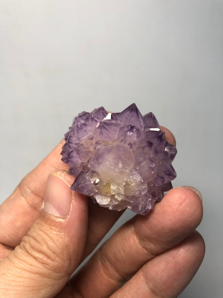Amethyst Spirit Cactus Quartz Raw Crystals 36g