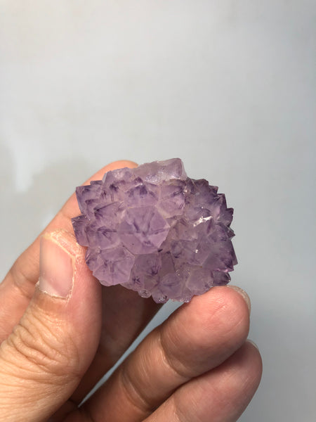 Amethyst Spirit Cactus Quartz Raw Crystals 36g